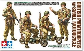 35337 1/35 British Paratroopers w/Small Motorcycle