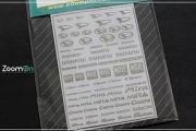 [사전 예약] ZD141 1/24 Daihatsu logo metal sticker