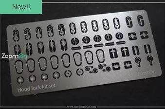 ZT040 1/24 Hood lock kit set