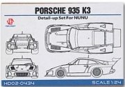 [사전 예약 ~1/24일] HD02-0434 1/24 Porsche 935 K3 Detail-up Set For Nunu（PE+Metal parts+Resin）