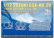 [사전 예약 ~1/24일] HD02-0437 1/12 Suzuki GSX-RR’20 Chain Set For Tamiya 14139（PE+Metal parts+Resin）
