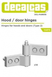 DCL-PAR058 1/12 1/20 1/24 Hinges for hoods and doors - Type 2