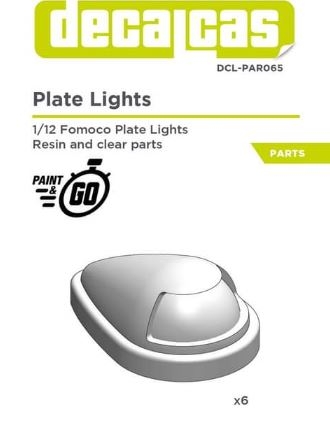 [사전 예약] DCL-PAR065 1/12 Fomoco Plate Lights