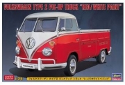 [사전 예약] 20556 1/24 Volkswagen Type 2 Pickup Truck Red/White Paint