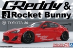 [사전 예약] 06186 1/24 ZN6 Toyota 86 2012 Greddy & Rocket Bunny Enkei Ver. (Toyota)