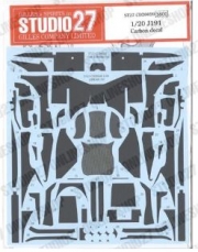 ST27-CD20020 1/20 J191 Carbon decal for Tamiya STUDIO27 【Carbon Decal】