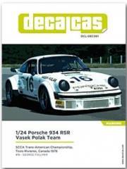DCL-DEC061 1/24 Porsche 934 RSR Vasek Polak Team