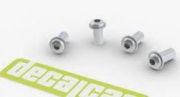 DCL-PAR075 1/12 1/20 1/24 Button head hex socket screws with washer 1.0mm, 1.1mm, 1.2mm, 1.3mm and 1