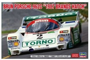 20585 1/24 Brun Porsche 962C 1987 Brands Hatch