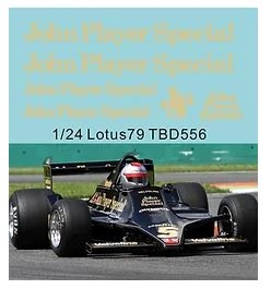 [사전 예약] TBD556 1/24 JPS Decals for Lotus 79 1978 Decal TBD556