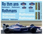 [사전 예약 ~6/9일] TBD692 1/24 Rothmans Decals X Williams FW19 1997 TB Decal TBD692