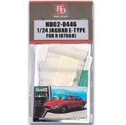 HD02-0446 1/24 Jaguar E-TYPE For R (07668)（PE+Metal parts+Resin）