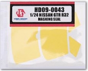 HD09-0043 1/24 Nissan GTR R32 Masking Seal