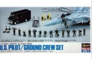 35007 1/72 US Pilot/Ground Crew Set