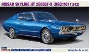 [사전 예약] 21155 1/24 Nissan Skyline HT 2000GT-X (KGC110) 1972
