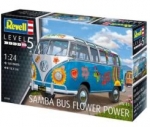[사전 예약] 07050 1/24 VW T1 Samba Bus Flower Power