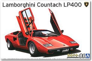 05804 1/24 \'74 Lamborghini Countach LP400 Aoshima