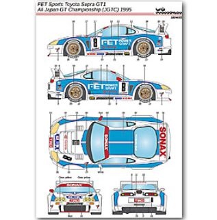 [사전 예약] 24053 1/24 FET Sport Toyota Supra GT1 - JGTC 1995