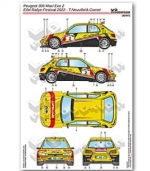 [사전 예약] 24071 1/24 Peugeot 306 Maxi Evo 2 Eifel Rallye Festival 2022 - T.Neuville/A.Cornet