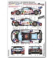 24074 1/24 Audi R8 LMS Evo II - Car Collection Motorsport Verstappen.com Racing - ADAC GT Masters 20