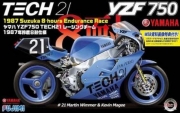 [사전 예약] 14132 1/12 Yamaha YZF 750 TECH21 1987 Suzuka 8 hours Endurance Race Fujimi