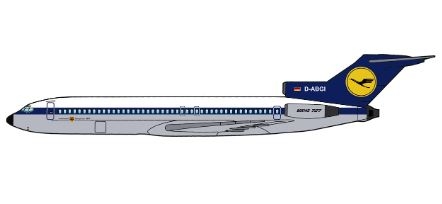 [주문시 입고] 111LH 1/72 727-200 Lufthansa