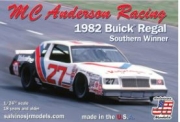 1982DA 1/24 Nascar '82 Southern 500 Winner Buick Regal Mc Anderson Racing