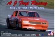 [주문시 입고] 1983D 1/24 Nascar '83 Chevrolet Monte Carlo A.J. Foyt Racing