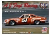 [주문시 입고] 1979D 1/25 NASCAR '79 Oldsmobile 442 A.J. Foyt Racing