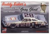 1980D 1/25 NASCAR '80 Winner Oldsmobile 442 Buddy Baker Gray Ghost