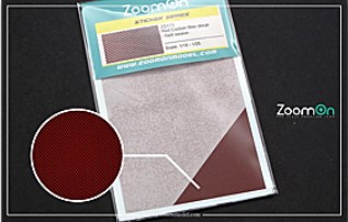 [사전 예약] ZD171 1/24 Red Carbon fiber decal