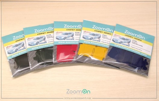 [사전 예약] ZC002 1/24 Carpet set - Toyota Supra (JZA80) - Red