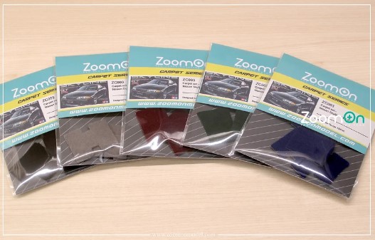 ZC003 1/24 Carpet set - Nissan Skyline GTR R32 - Black