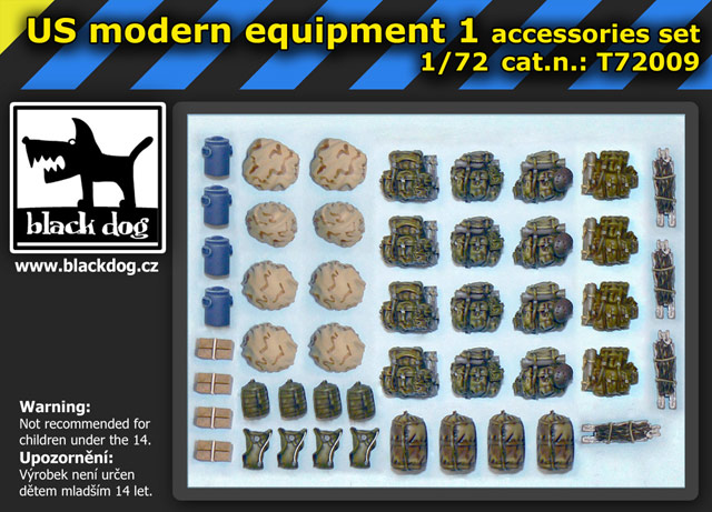 [사전 예약] T72009 1/72 US modern equipment 1