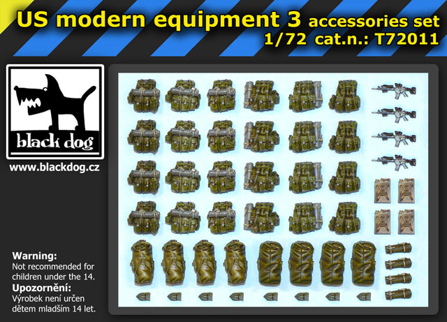 [사전 예약] T72011 1/72 US modern equipment 3