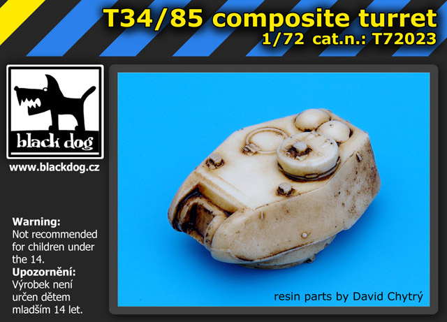 [사전 예약] T72023 1/72T34/85 composite turet for Dragon ,Trumpeter