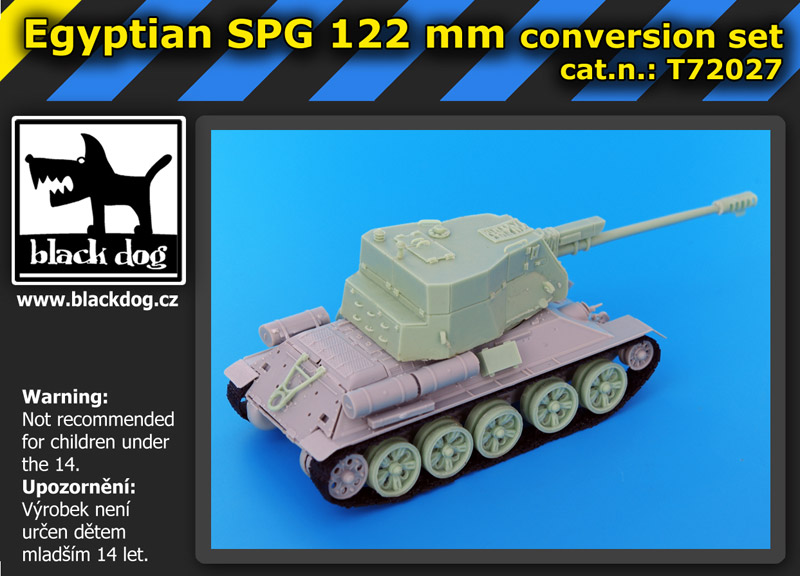 [사전 예약] T72027 1/72egyptian SPG 122 mm for Dragon,Revell