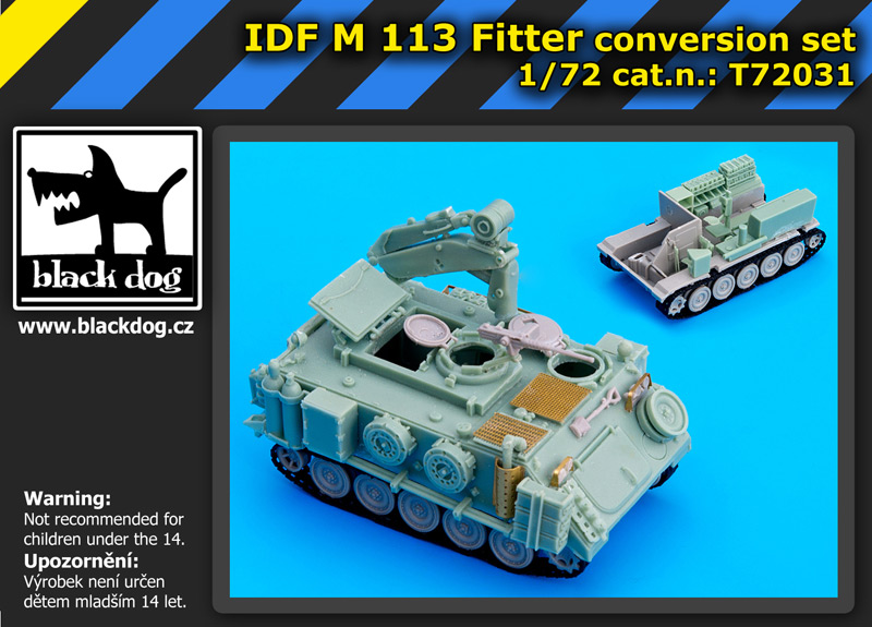[사전 예약] T72031 IDF M113 Fitter conversion set for Trumpeter