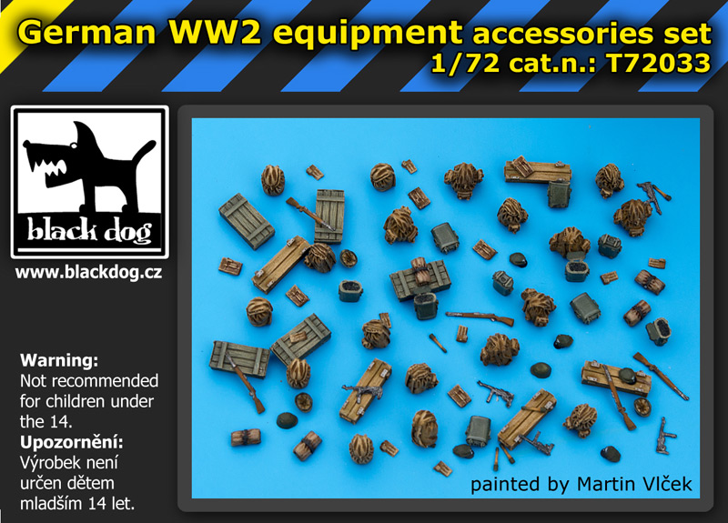 [사전 예약] T72033 1/72 German WW II equipment