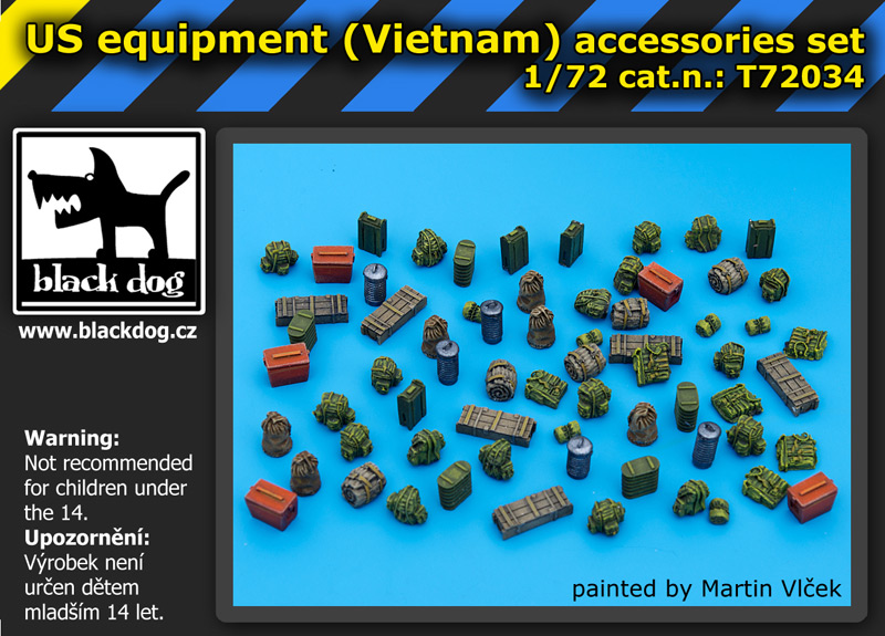 [사전 예약] T72034 1/72 US equipment Vietnam