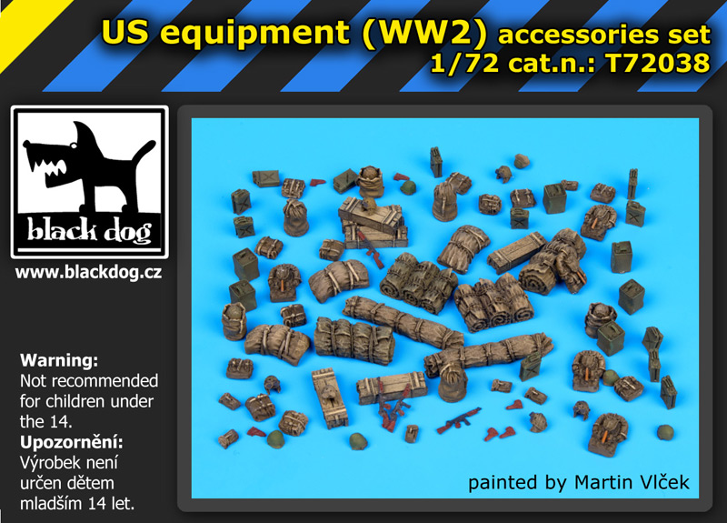 [사전 예약] T72038 1/72US WW II equipment