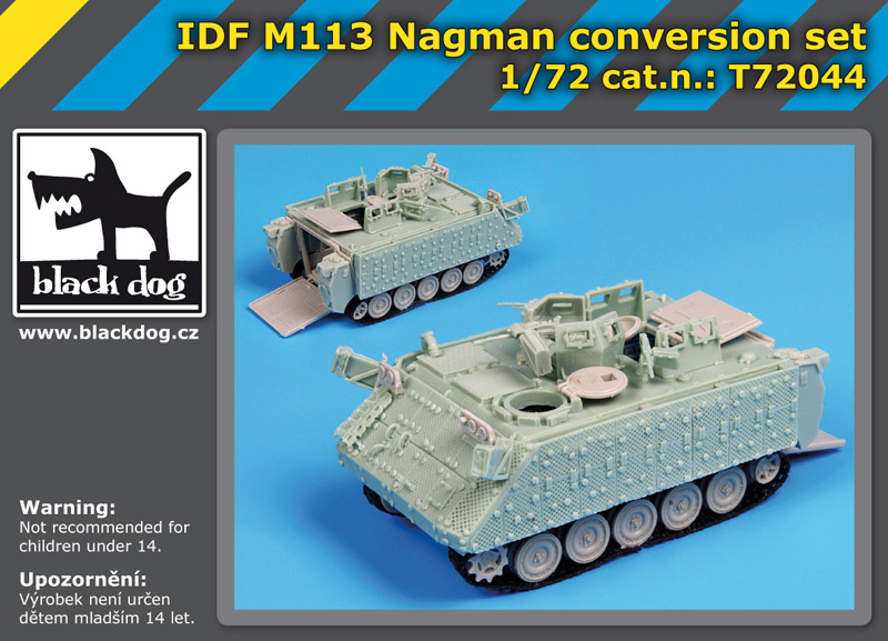 [사전 예약] T72044 1/72 IDF M113 Nagmas conversion set for Trumpeter