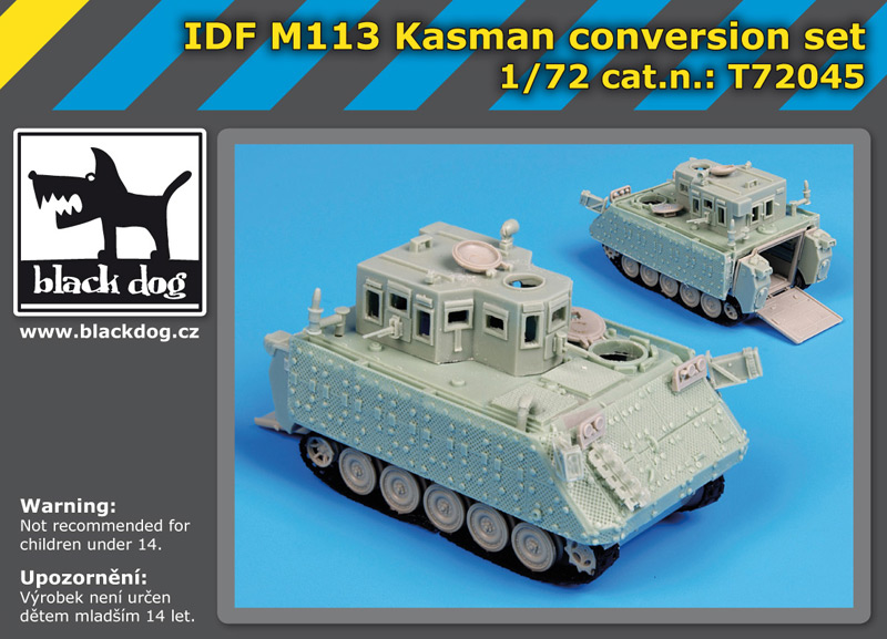 [사전 예약] T72045 1/72 IDF M113 Kasman conversion set for Trumpeter