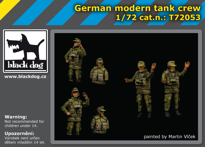 [사전 예약] T72053 German modern tank crew