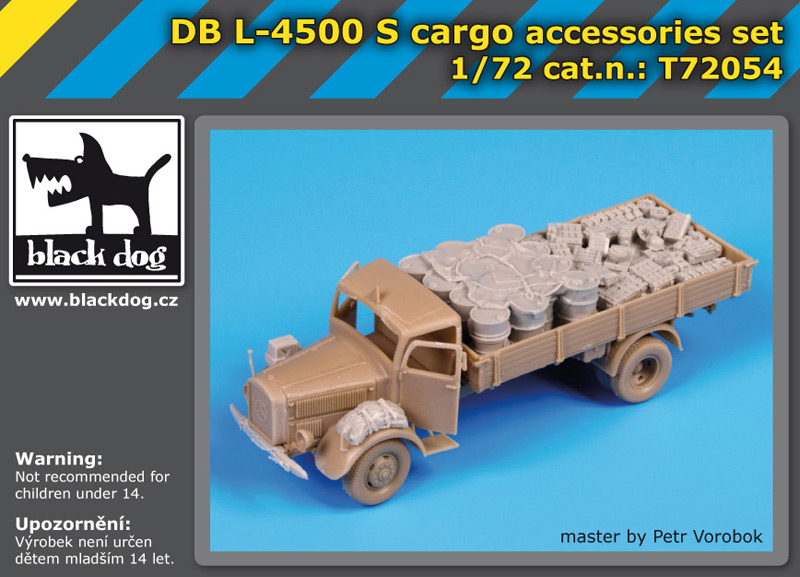 [사전 예약] T72054 1/72 DBL-4500 S cargo accessories set for Schaton modellbau