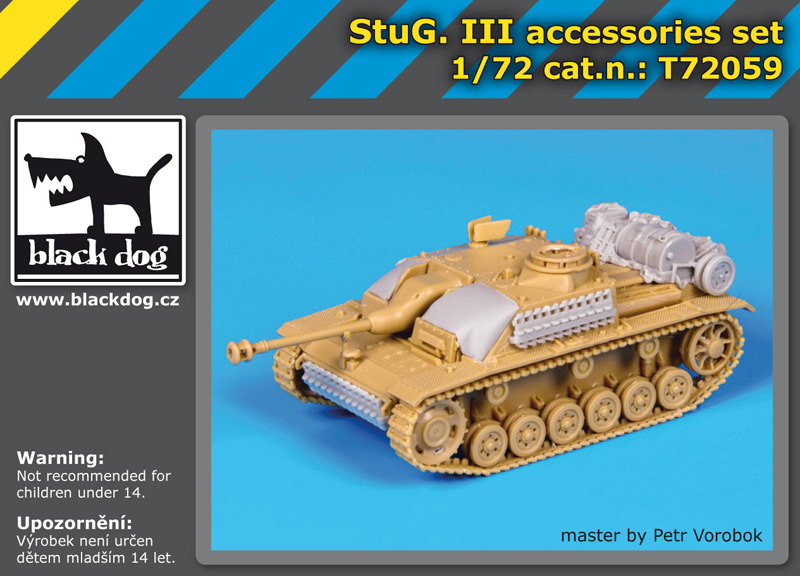 [사전 예약] T72059 1/72 Stug III accessories set for Revell