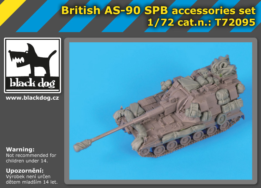 [사전 예약] T72095 1/72 British AS -90 SPB accessories set for Trumpeter