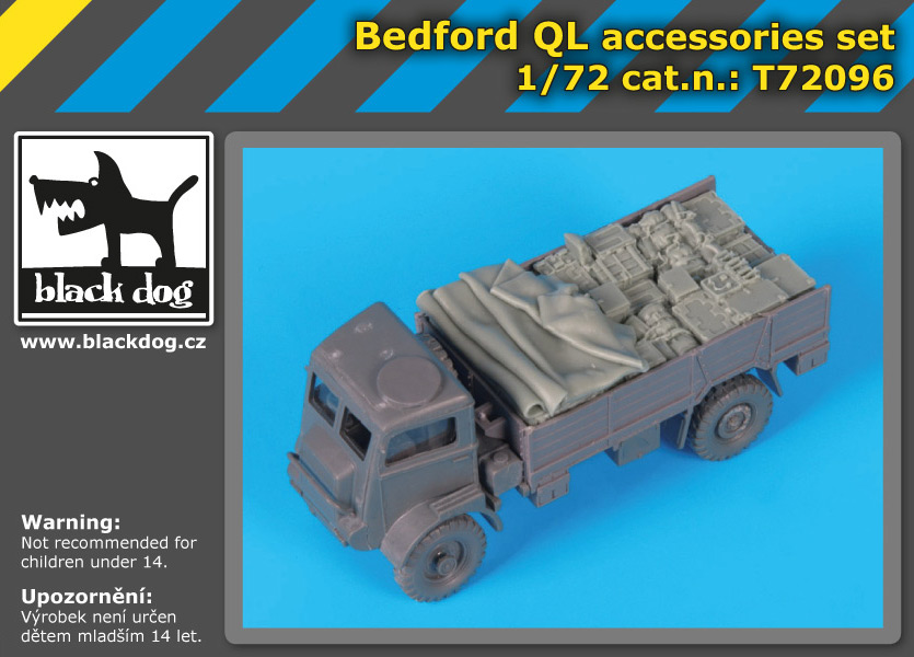 [사전 예약] T72096 1/72 Bedford QL accessories set for IBG Models