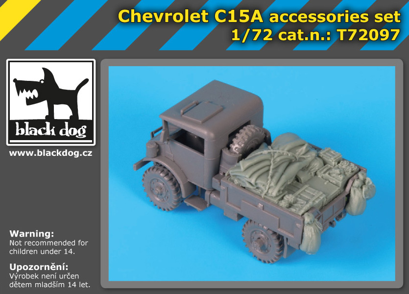[사전 예약] T72097 1/72 Chevrolet C15 accessories set for IBG Models