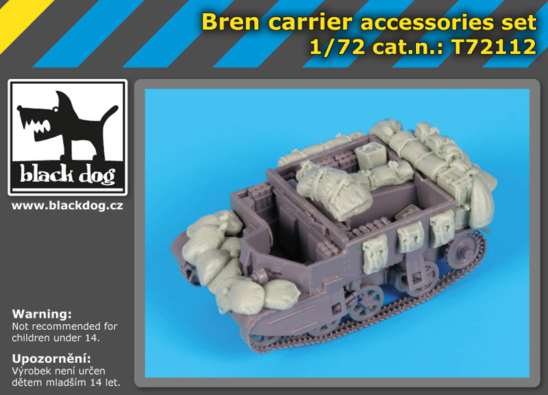 [사전 예약 ~3/17일] T72112 1/72 Bren carrier accessories set for IBG Models